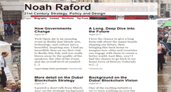Desktop Screenshot of noahraford.com